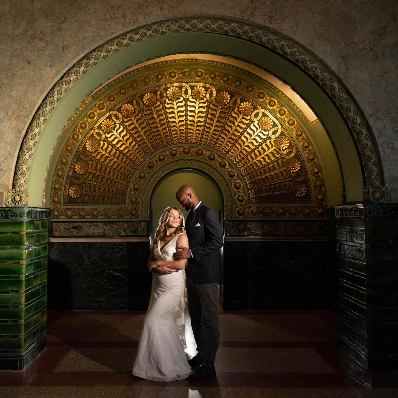 St. Louis Union Station Missouri Wedding Photo Photographer