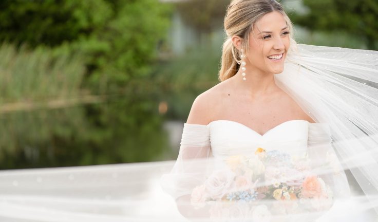bride by lake of the Ozarks family photographer Mitchell Bennett Photography