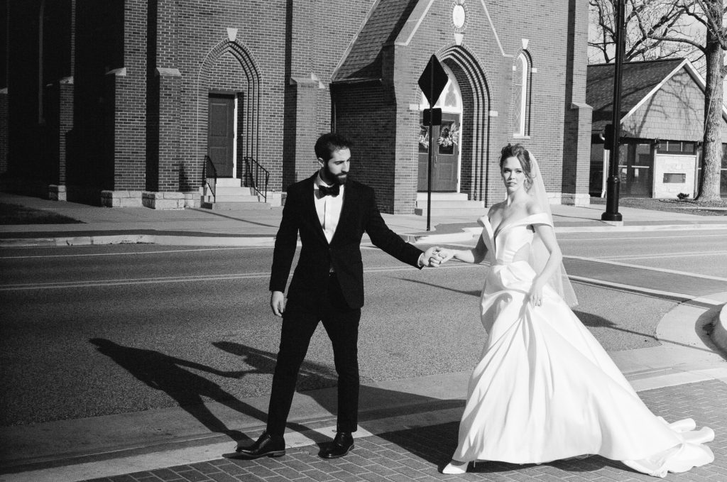 Main Street Abbey wedding photographer