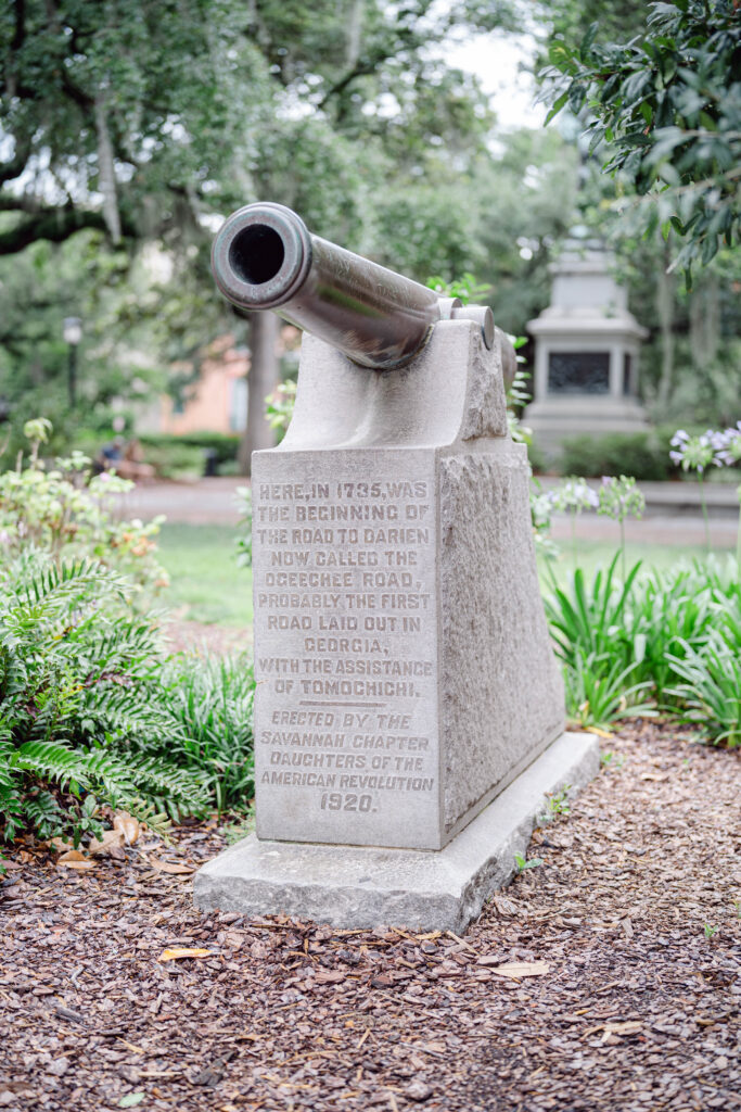 Savannah GA war monument travel photography