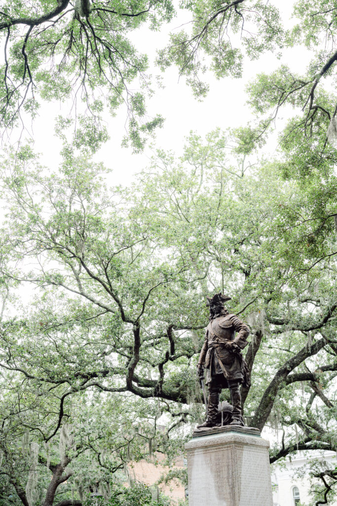 Statue in Savannah GA