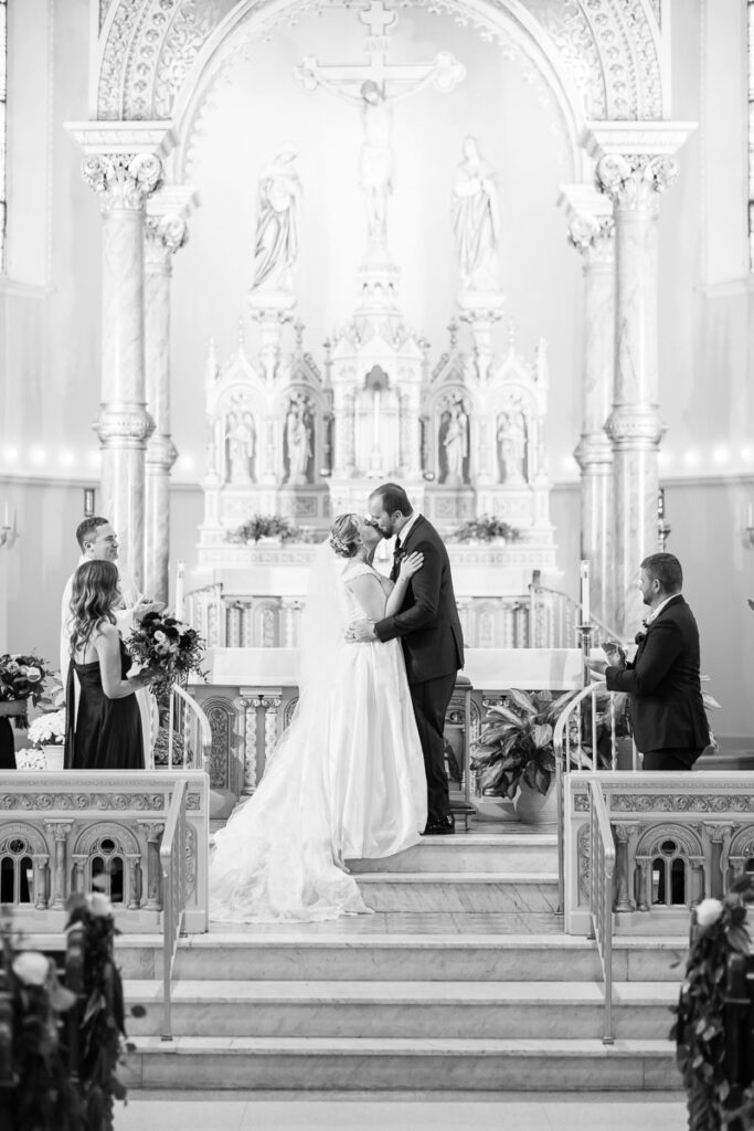 St. Louis Wedding Photographer St Anthony of Padua Catholic Church
